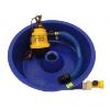 Blue Bowl Concentrator W/ Leg Leveling Clips & Pump